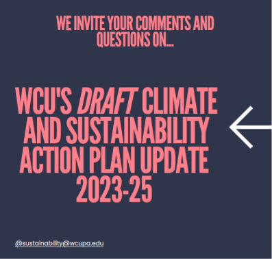 Climate and Sustainability Action Plan Update Graphic