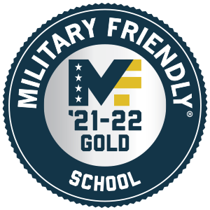 Military Friendly 2021 Logo Gold Recognition