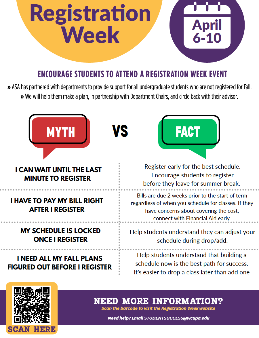 Advising Week April 6-10