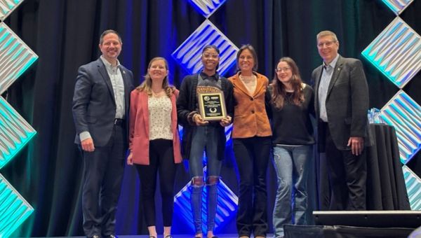 Wellness Promotion Winners Receive Award