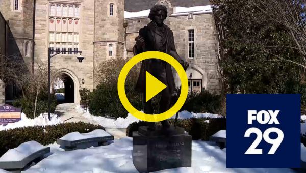 FOX29 TV Promo - Frederick Douglass Statue