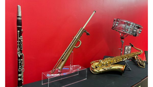 Instruments from Roaring 20s Museum Exhibit