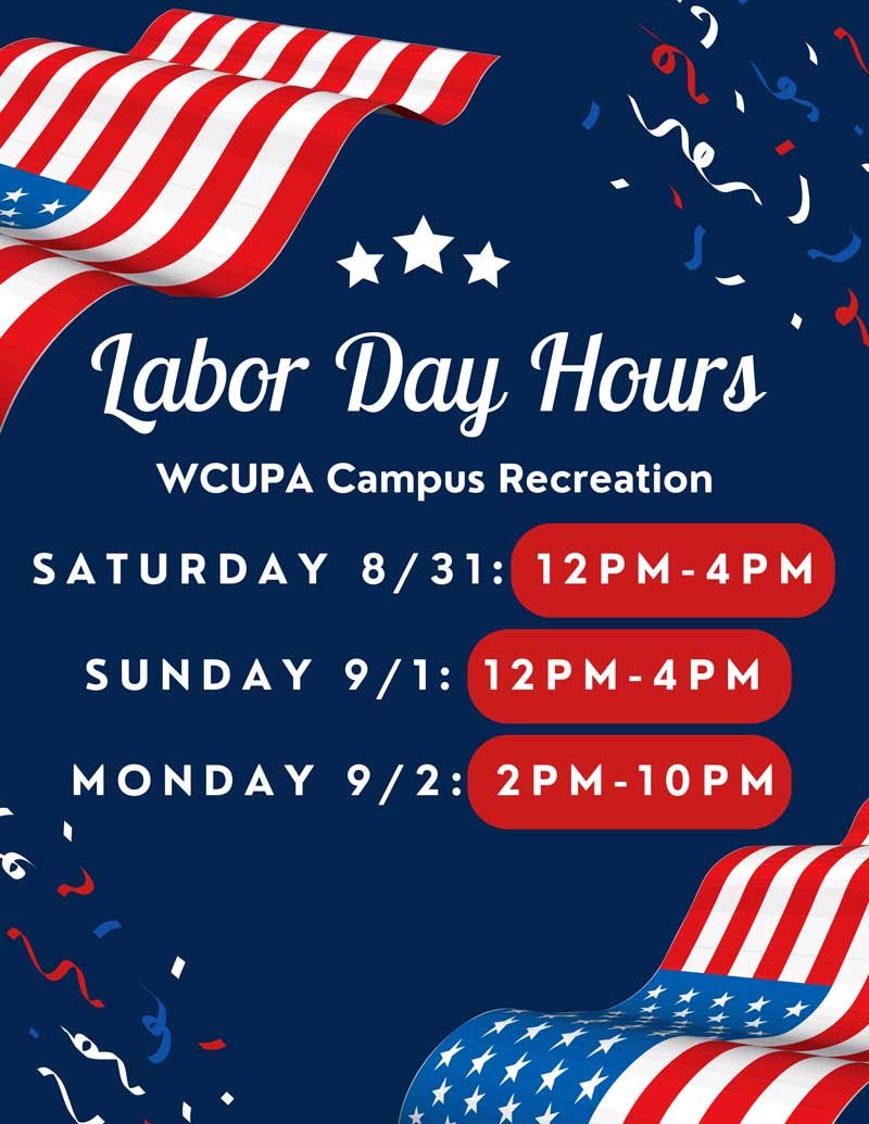 Labor Day Hours: SATURDAY 8/31: 12PM-4PM. SUNDAY 9/1: 12PM-4PM. MONDAY 9/2: 2PM-10PM