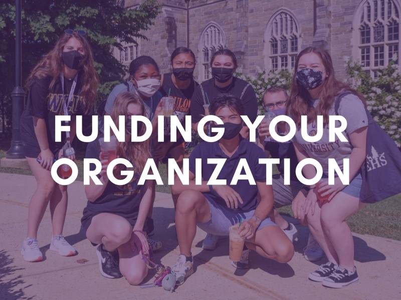 Funding your organization