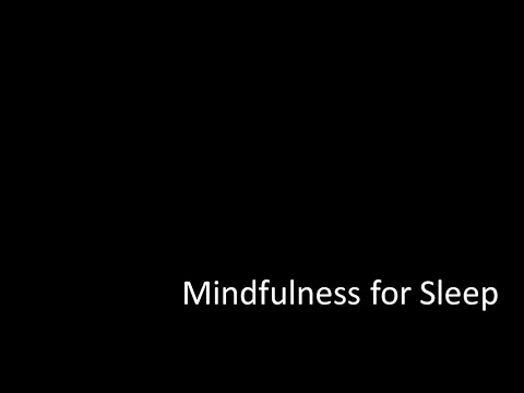 Mindfulness Sleep video