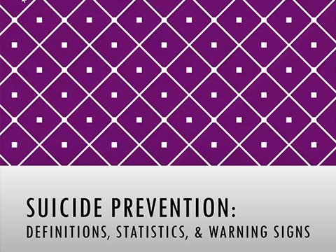 Suicide Prevention Statistics and Warning Signs