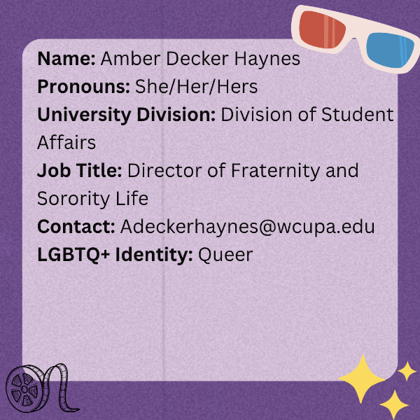 Amber Decker Haynes @ WCU Amber Decker Haynes @ WCU