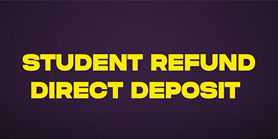 Bursar - Enroll in a Direct Deposit Video