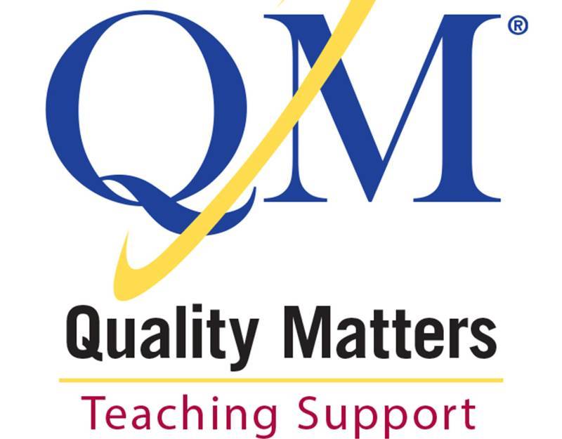 Quality Matters Faculty Support Certificate