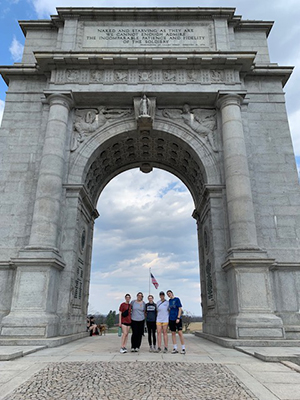 Sociology Club Valley Forge Visit