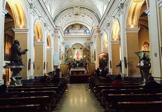 Inside of Church