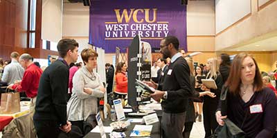 Students at Career Fair