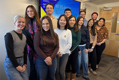 student therapists group picture 2