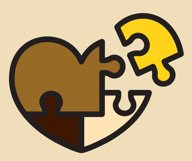 Decorative heart logo